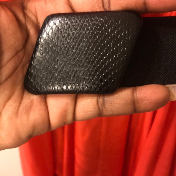 BCBG Red Hi Low Dress - Picture 3 of 8